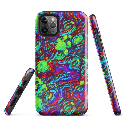 Limewave on a Tough Case for iPhone®