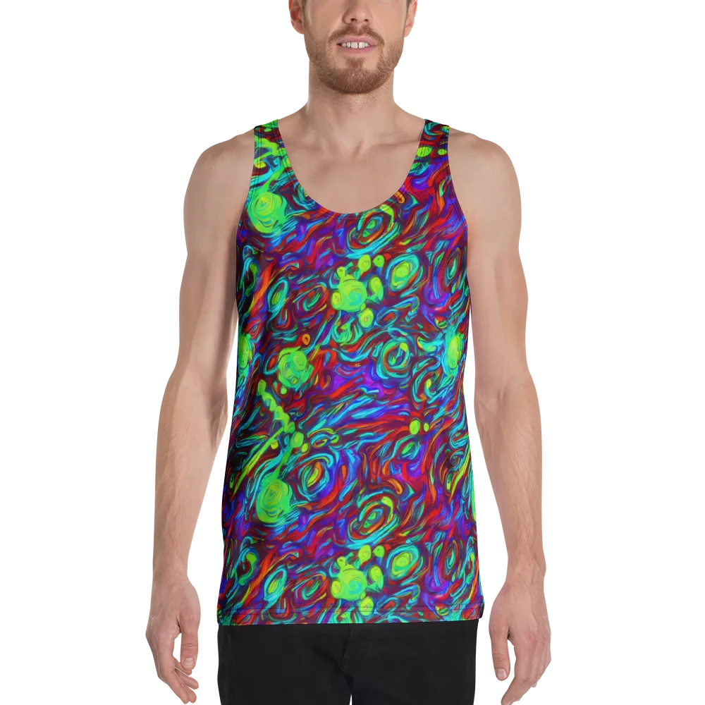 Limewave on Men's Tank Top — Front