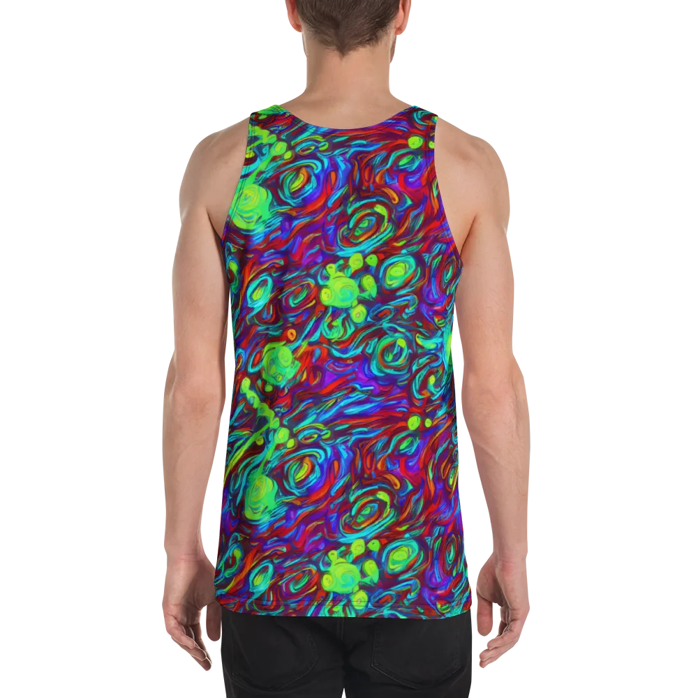 Limewave on Men's Tank Top — Back