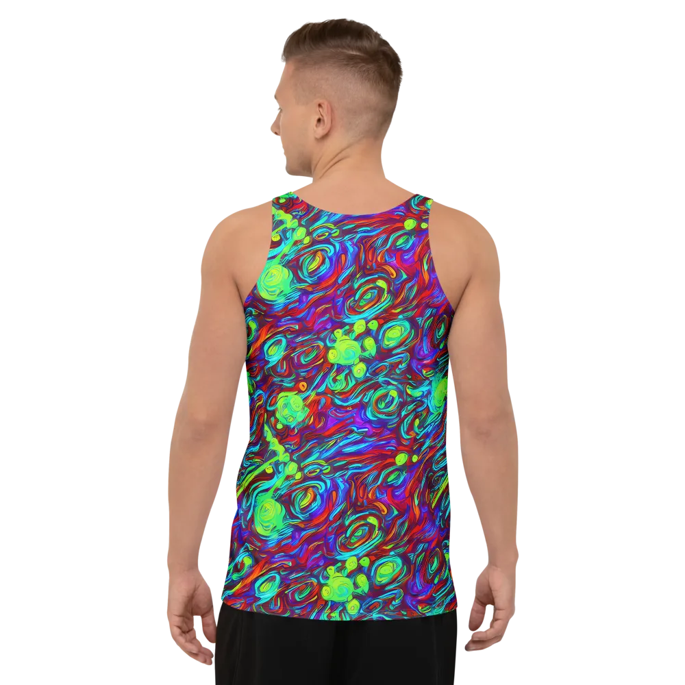 Limewave on Men's Tank Top — Back
