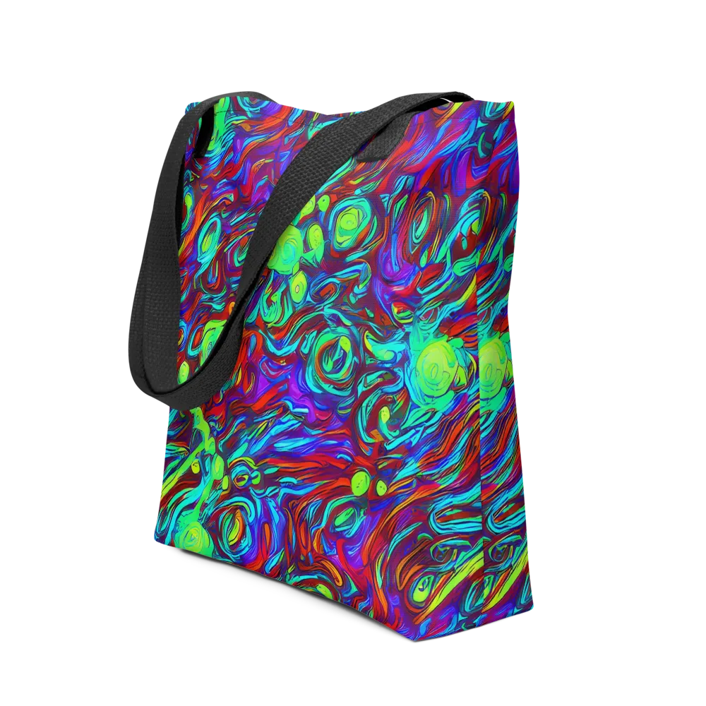 Limewave on Tote Bag — Front