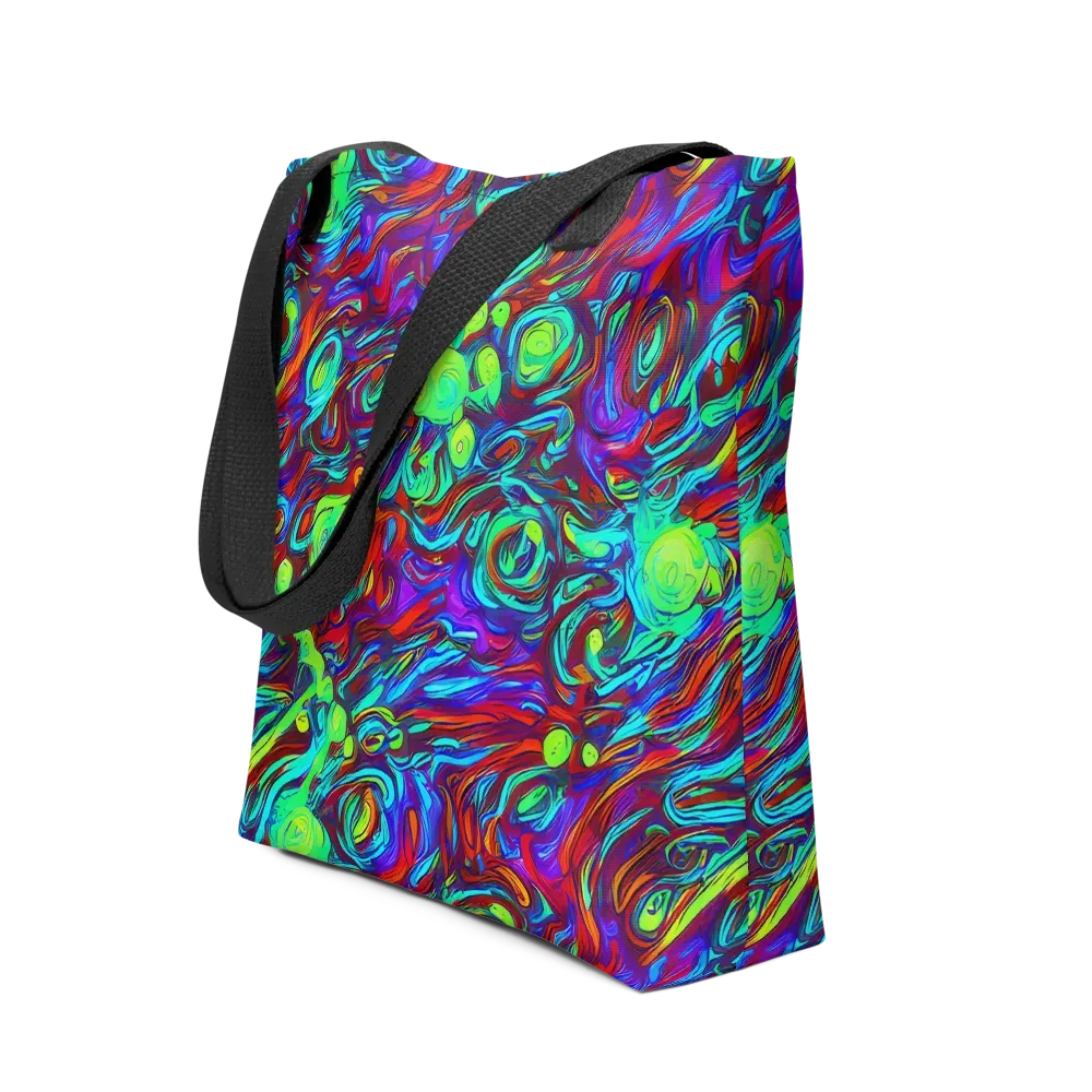 Limewave on Tote Bag — Front