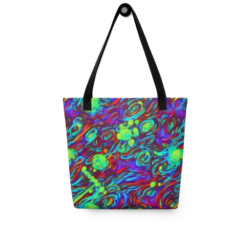 Limewave on a Tote Bag