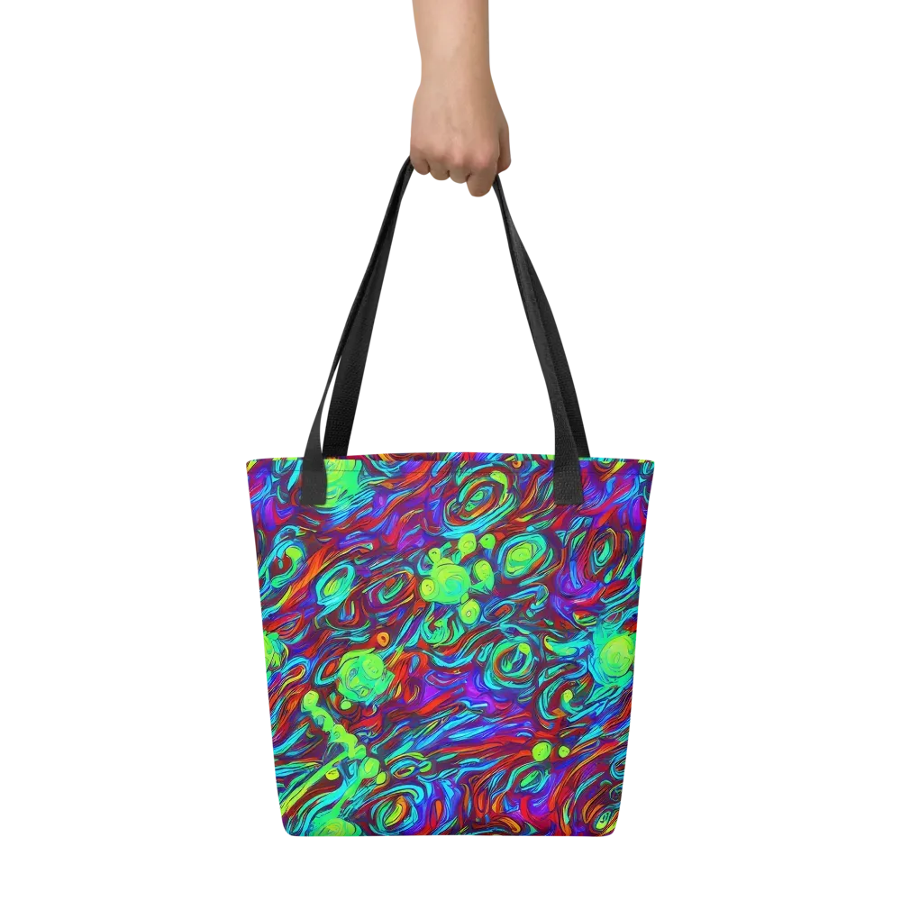 Limewave on Tote Bag — Front