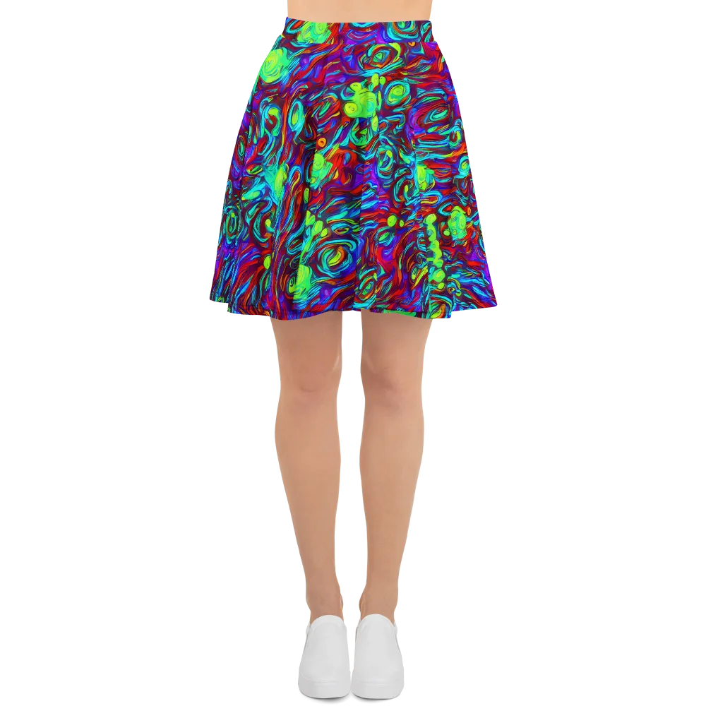 Limewave on Skater Skirt — Front