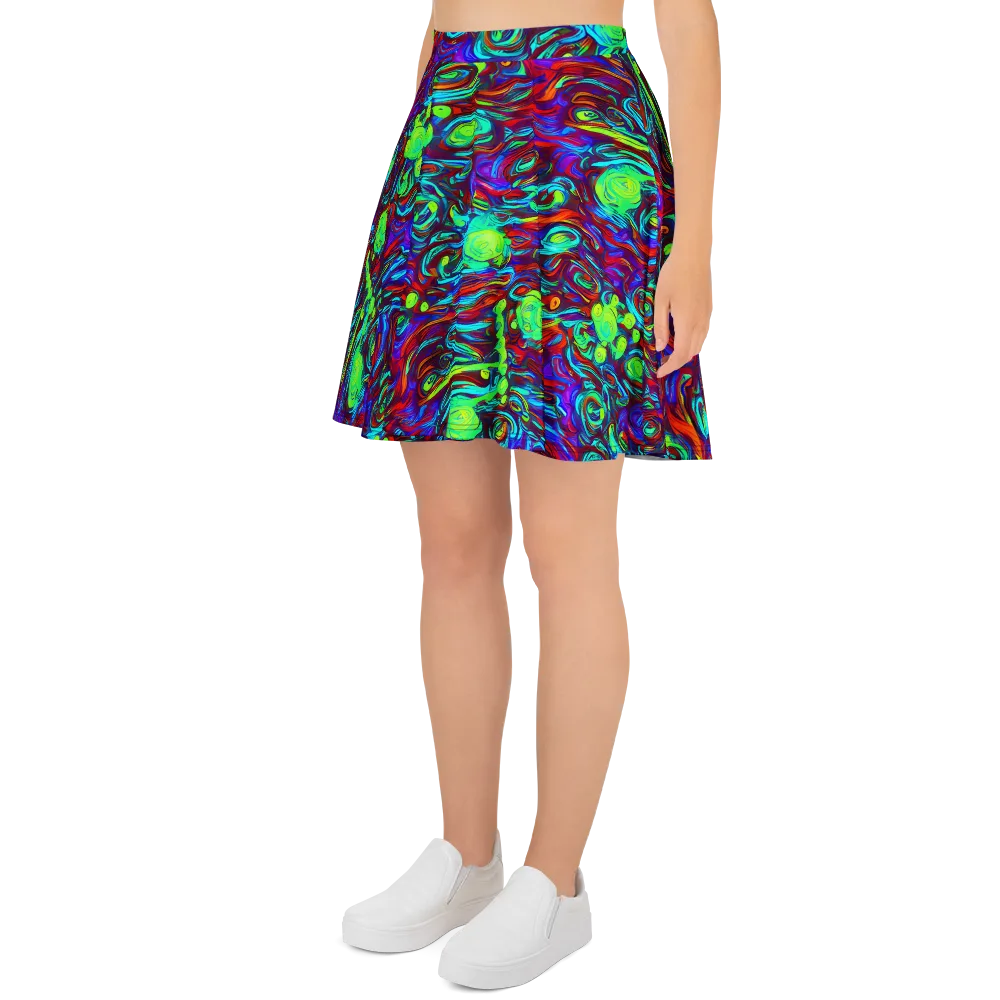 Limewave on Skater Skirt — Left