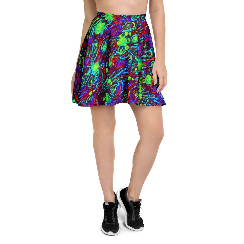 Limewave on Skater Skirt — Front