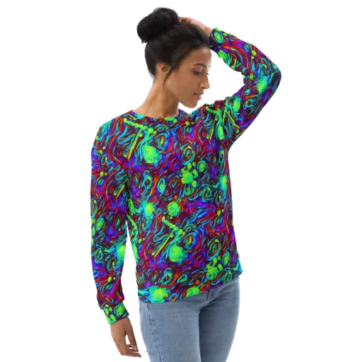 Limewave on a Sweatshirt