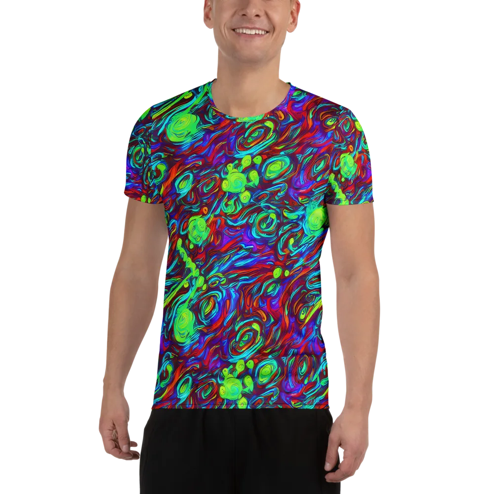 Limewave on Men's Athletic T-Shirt — Front
