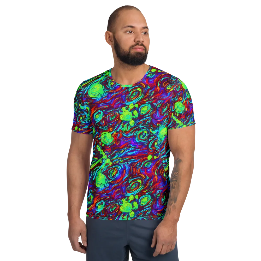 Limewave on Men's Athletic T-Shirt — Front