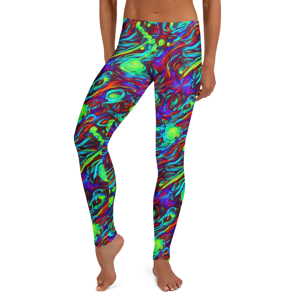 Limewave on Leggings — Front