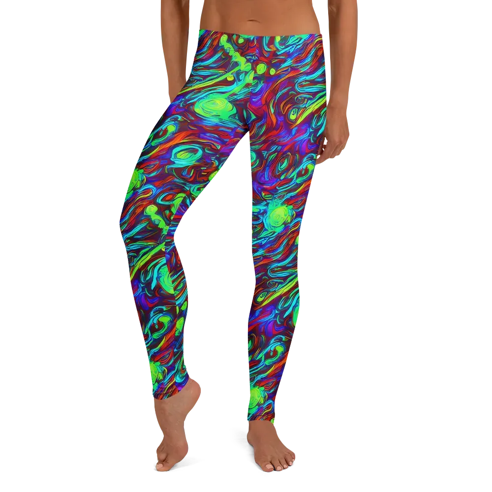 Limewave on Leggings — Front