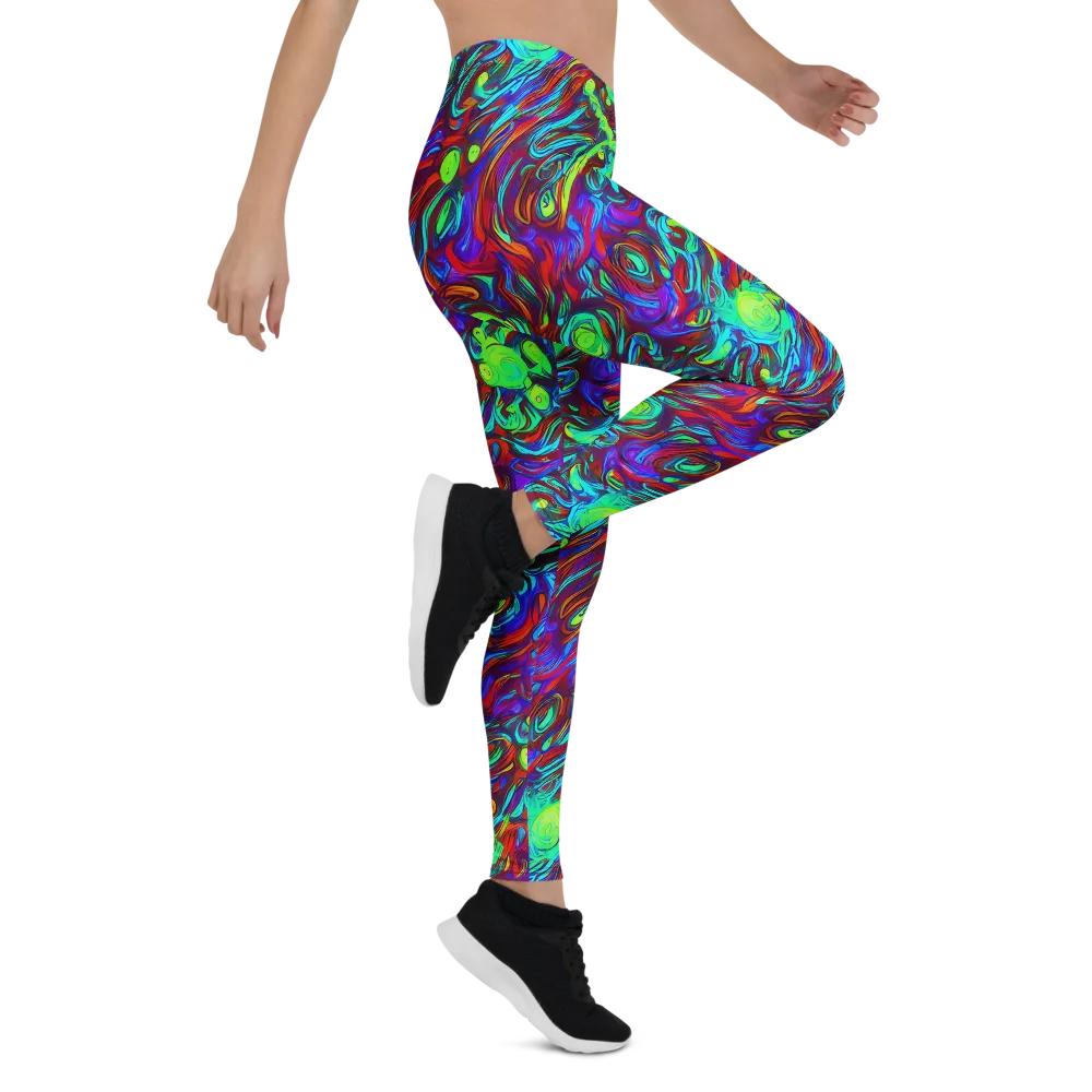 Limewave on Leggings — Right