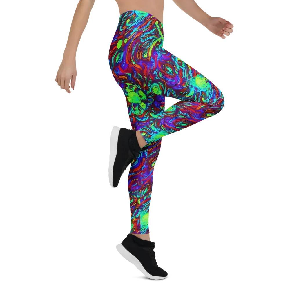 Limewave on Leggings — Right