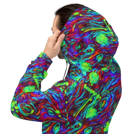 Limewave on a Hoodie