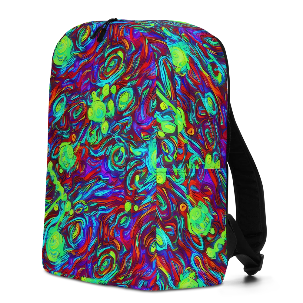 Limewave on Minimalist Backpack — Left