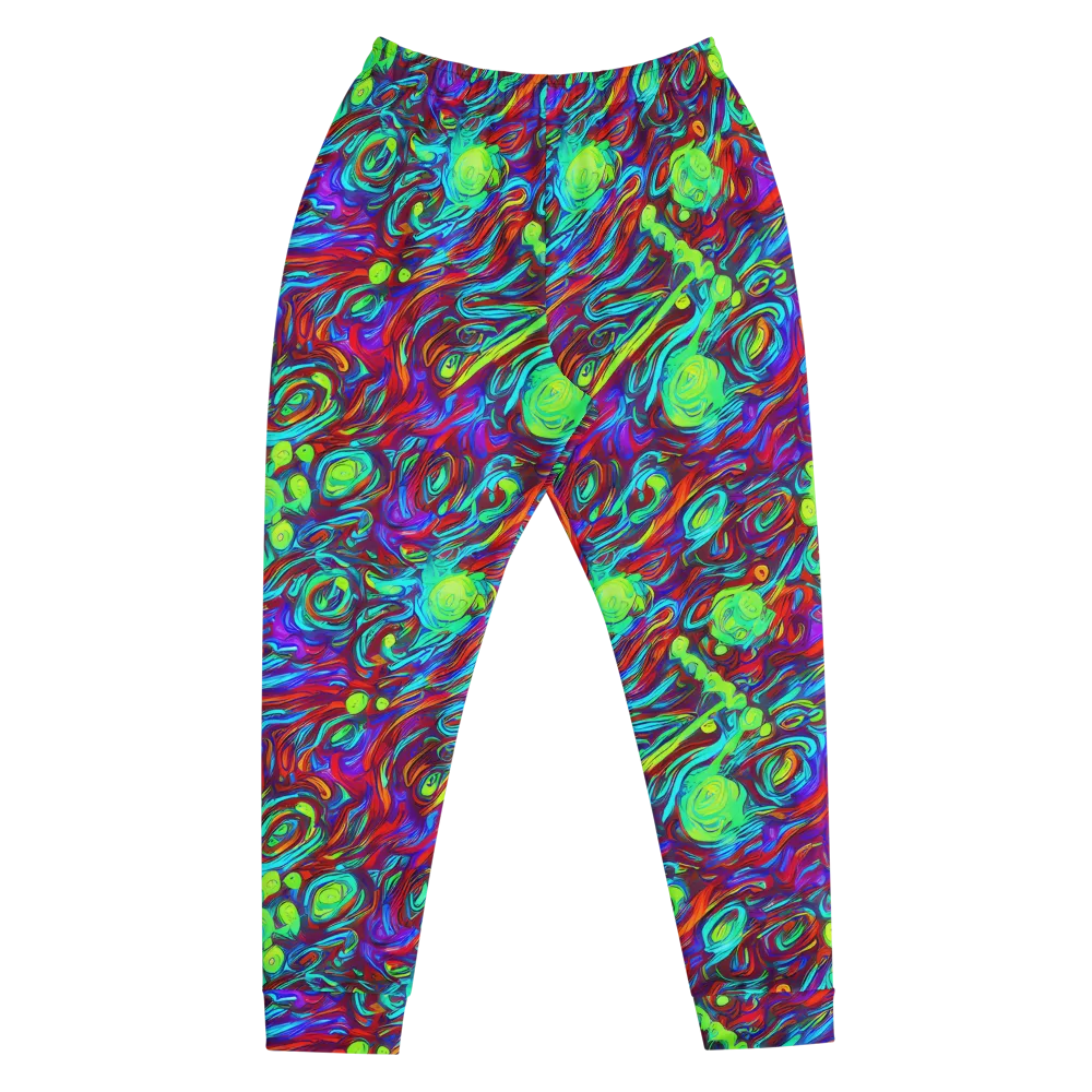 Limewave on Men's Joggers — Front