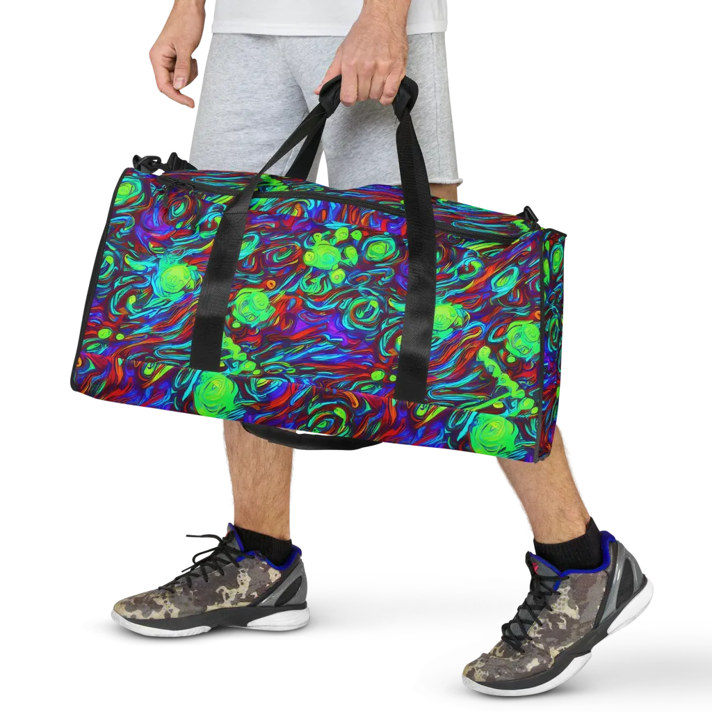 Limewave on Duffle Bag — Front