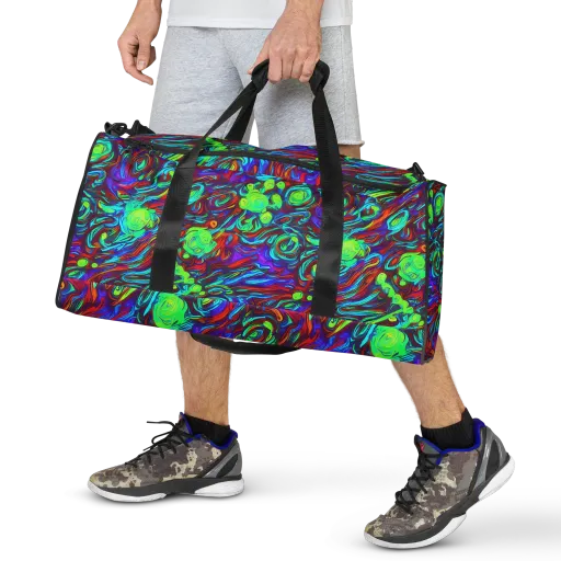 Limewave on a Duffle Bag