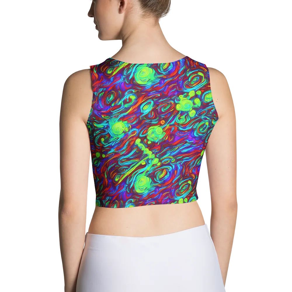 Limewave on Crop Top — Back