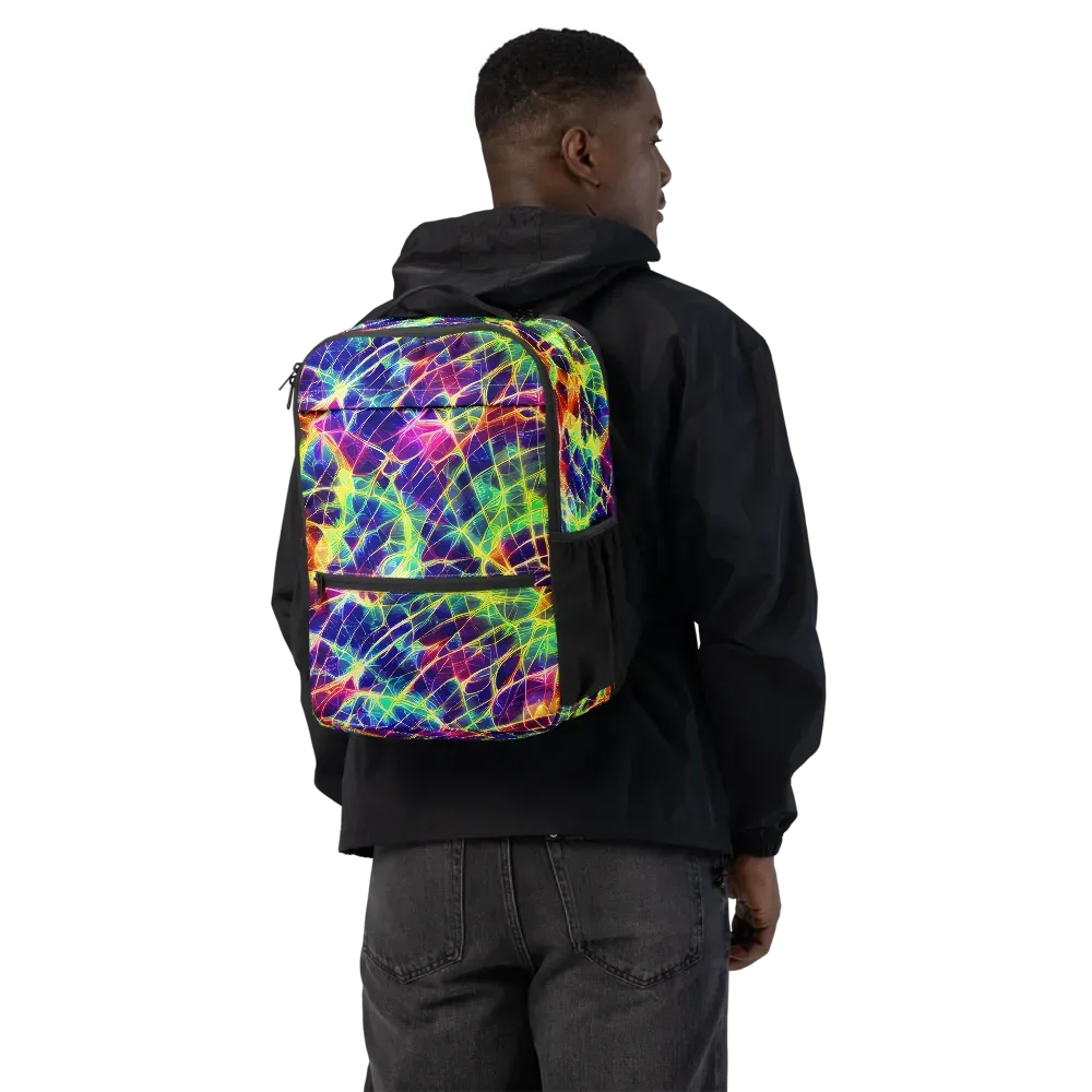 Synthetic Vines on Utility Backpack — Back