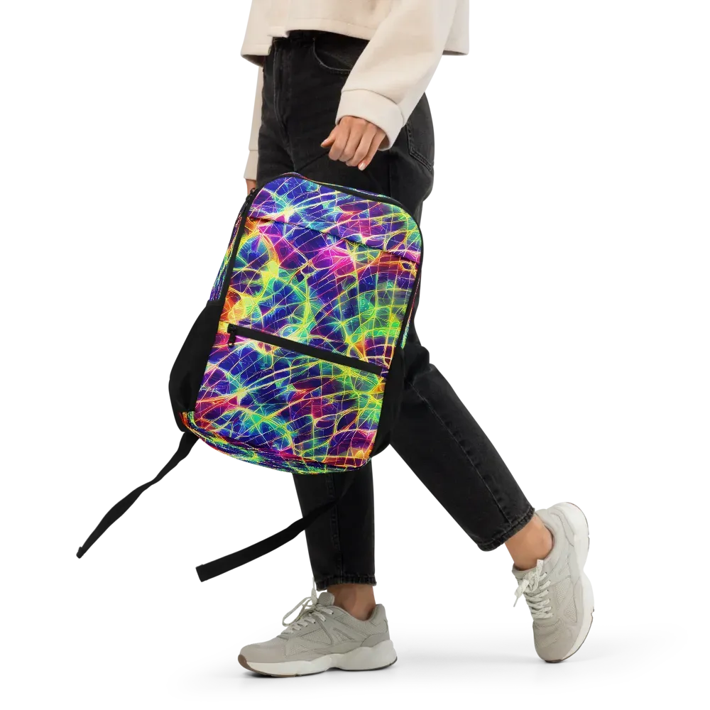 Synthetic Vines on Utility Backpack — Front