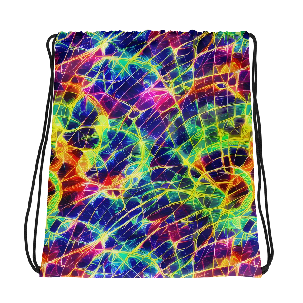 Synthetic Vines on Drawstring Bag — Photo