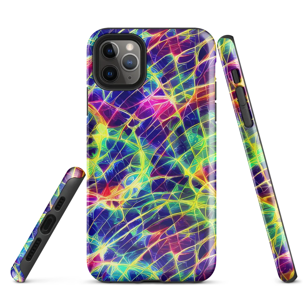 Synthetic Vines on Tough Case for iPhone® — Front