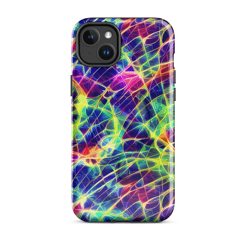 Synthetic Vines on MagSafe Tough Case for iPhone® — Front