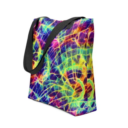 Synthetic Vines on a Tote Bag