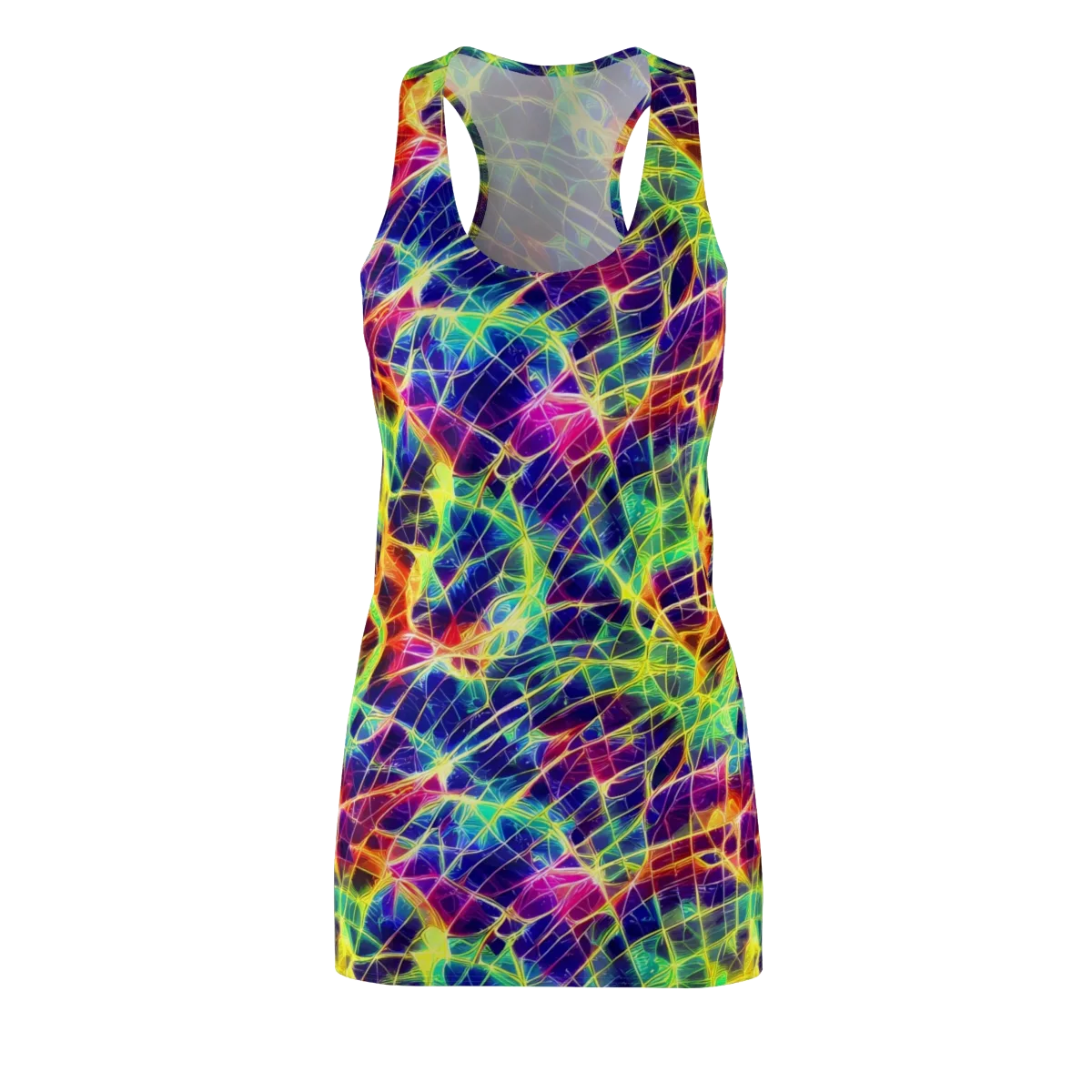 Synthetic Vines on Racerback Dress — Front