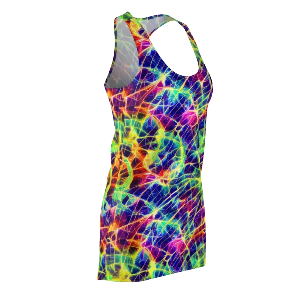 Synthetic Vines on Racerback Dress — Front Side