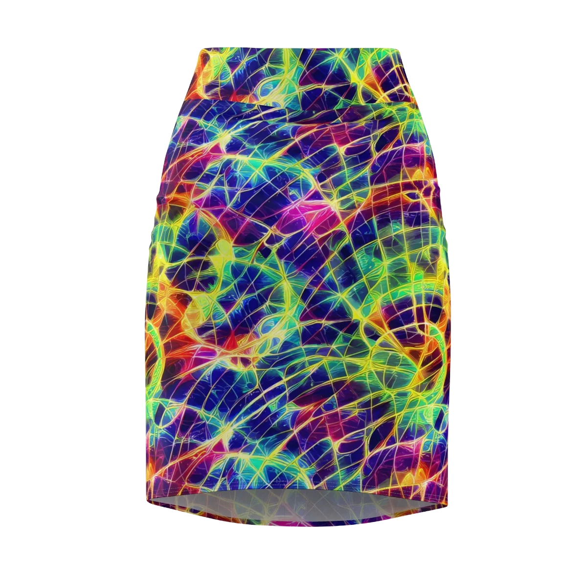 Synthetic Vines on Pencil Skirt — Front