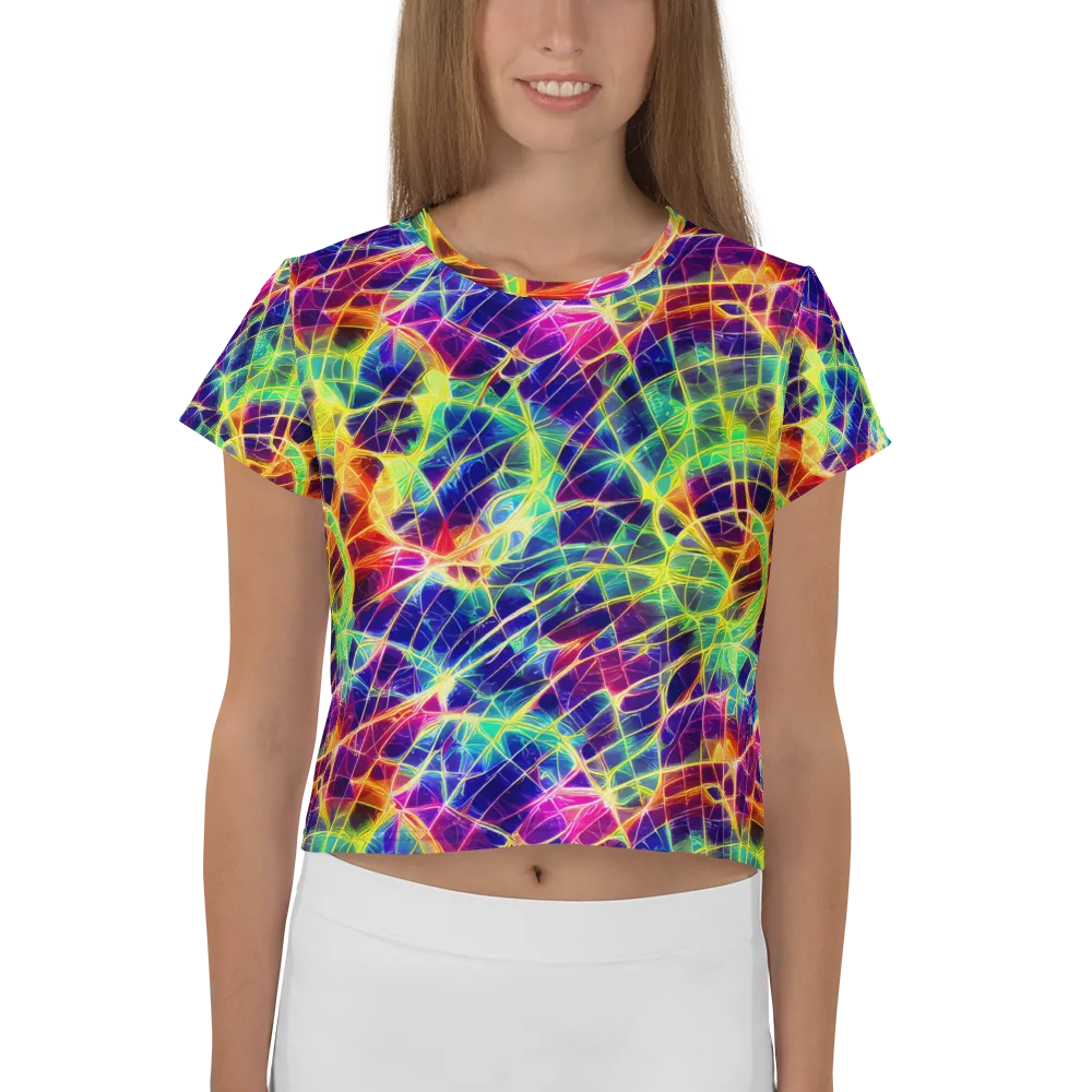 Synthetic Vines on Crop Tee — Front