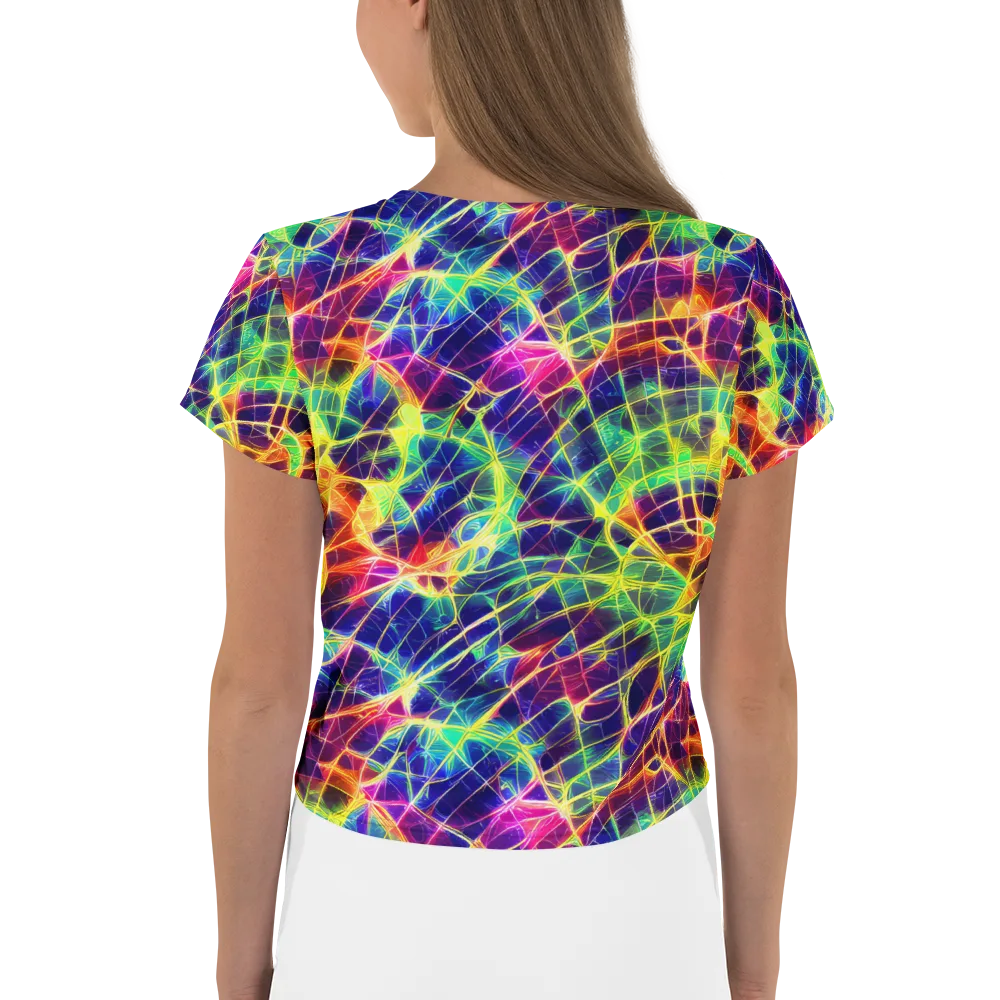 Synthetic Vines on Crop Tee — Back