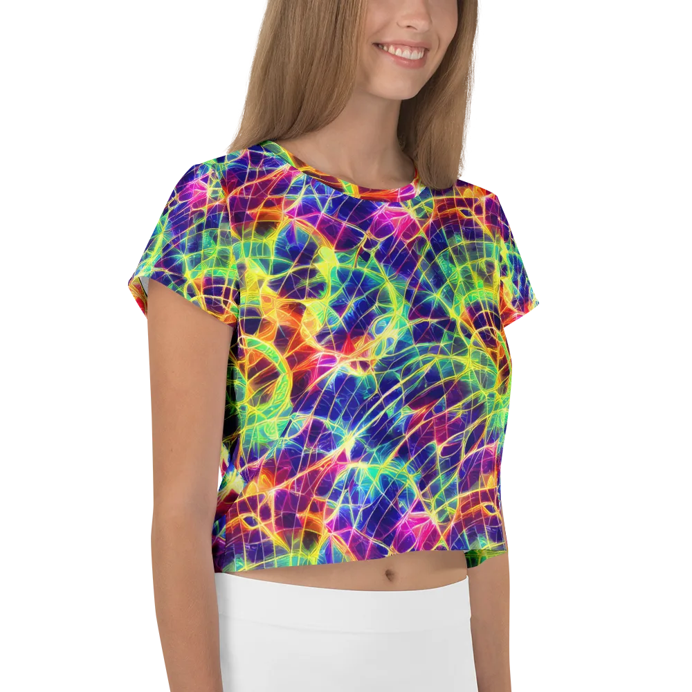 Synthetic Vines on Crop Tee — Right