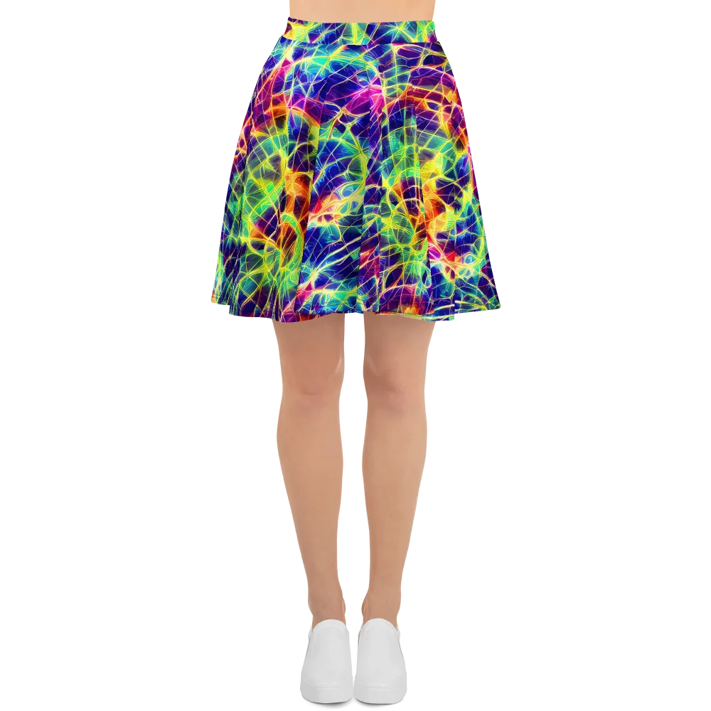 Synthetic Vines on Skater Skirt — Front