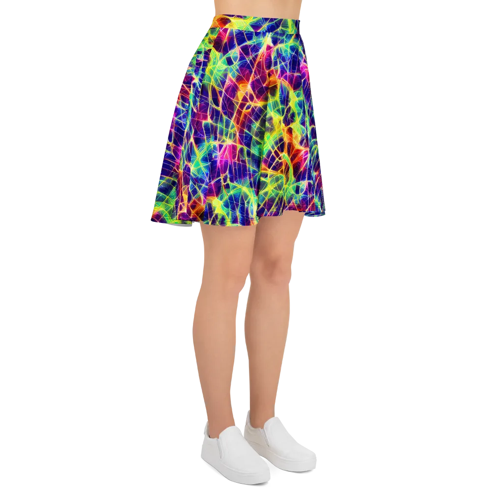 Synthetic Vines on Skater Skirt — Right