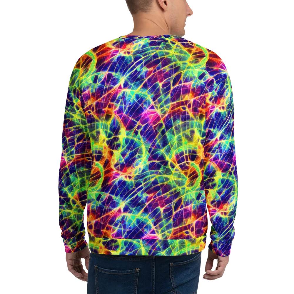 Synthetic Vines on Sweatshirt — Back