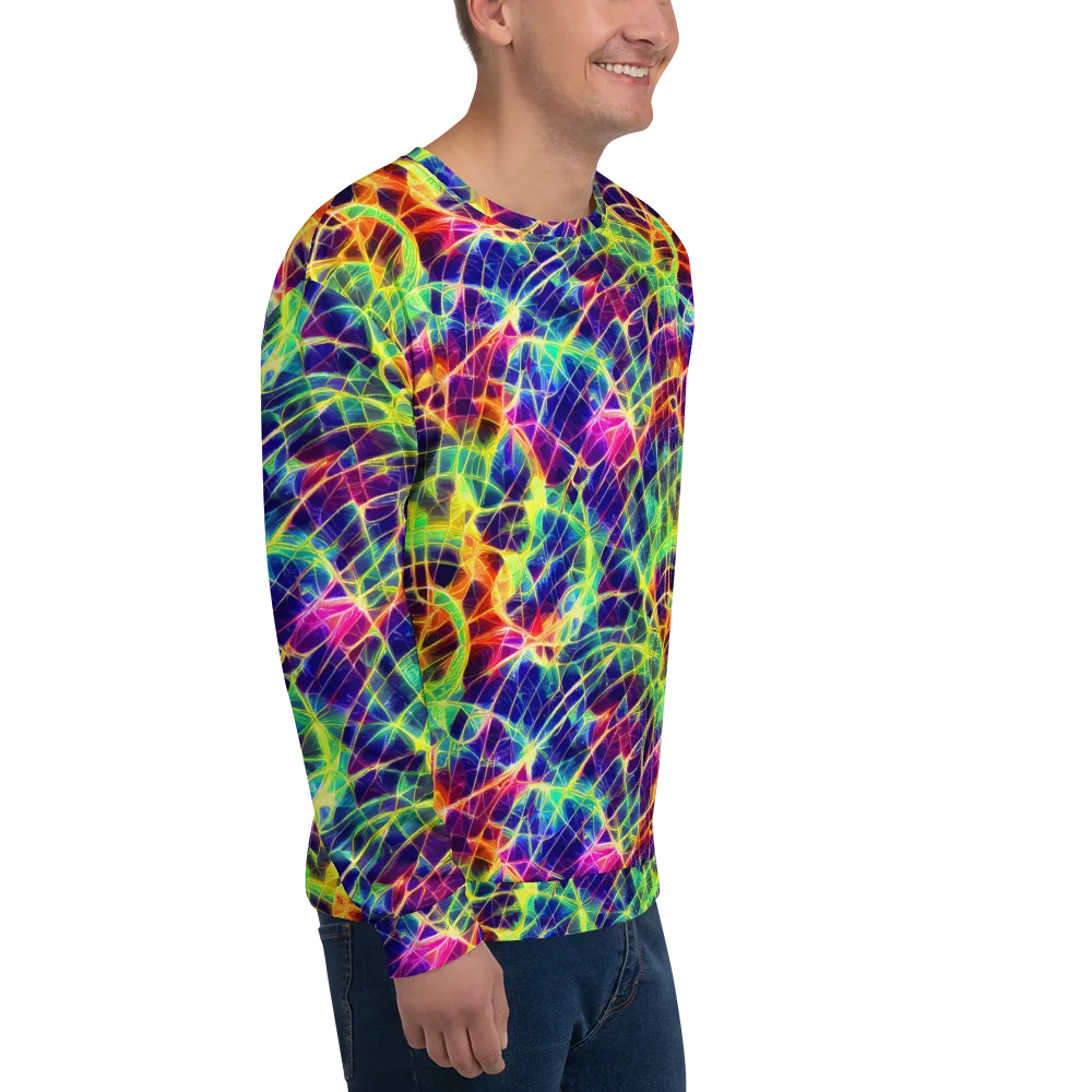 Synthetic Vines on Sweatshirt — Right Front