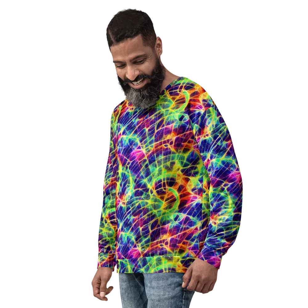 Synthetic Vines on Sweatshirt — Left Front