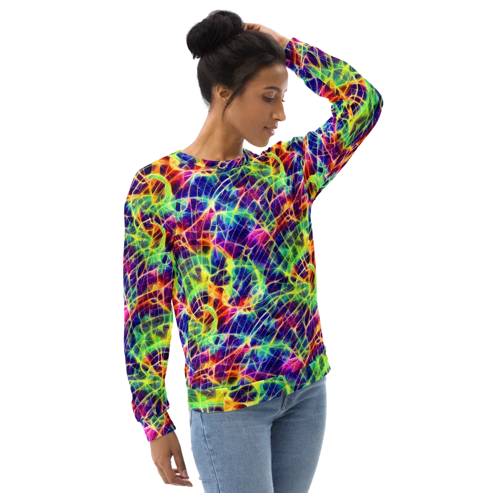 Synthetic Vines on Sweatshirt — Right Front