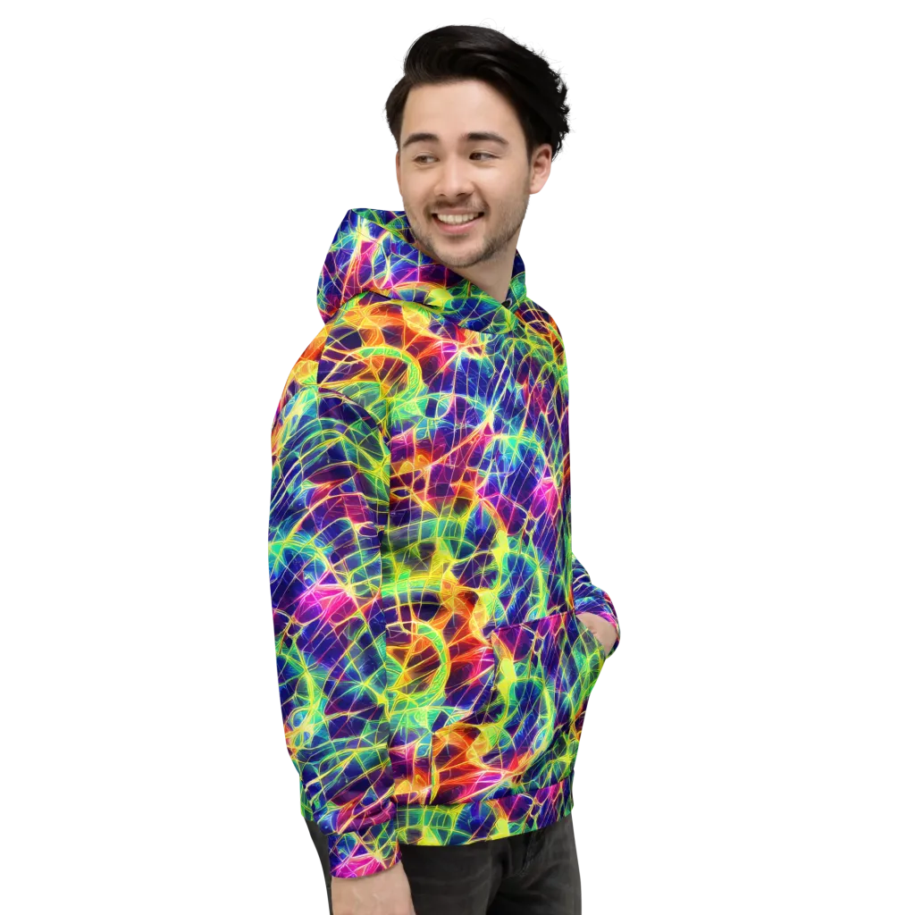 Synthetic Vines on Hoodie — Right