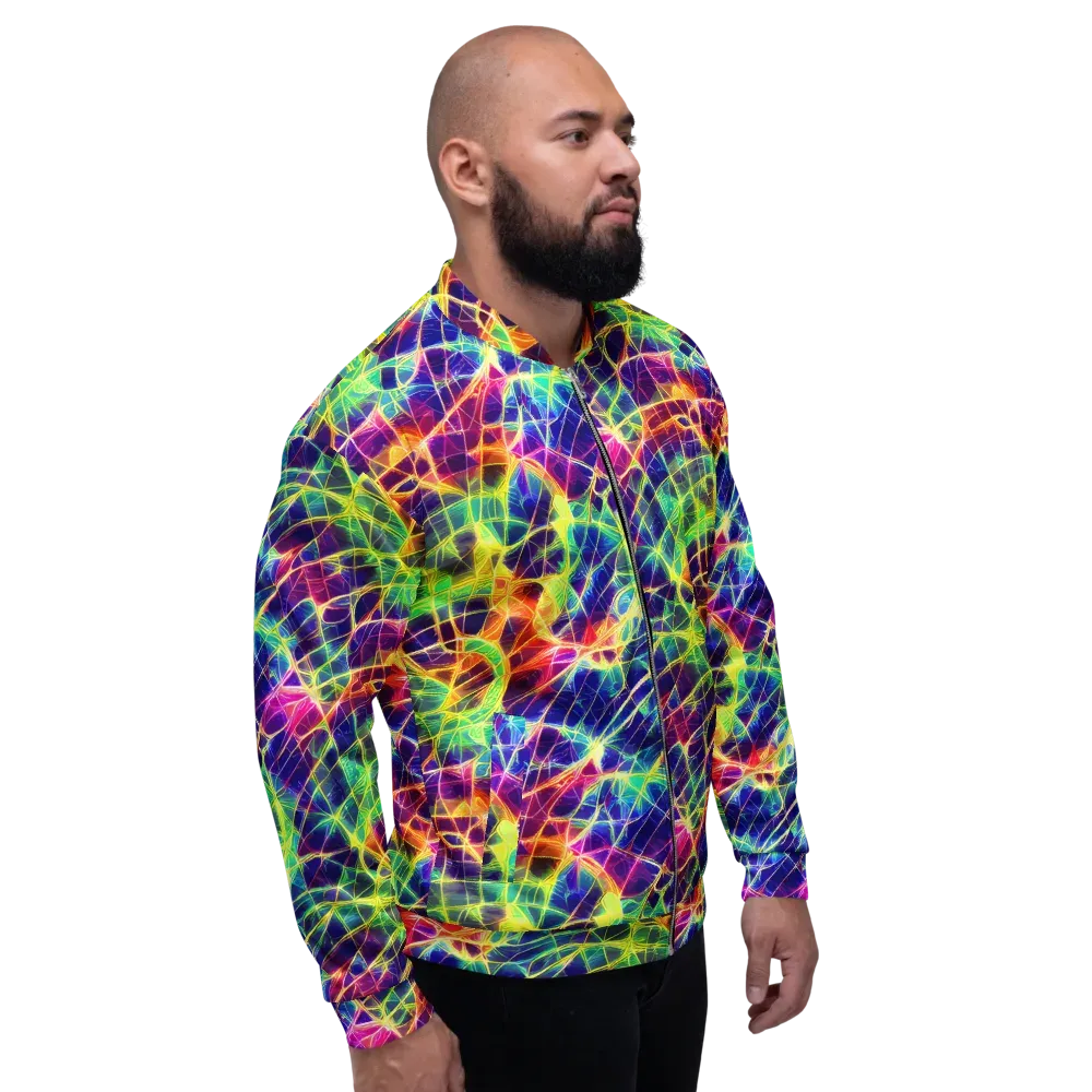 Synthetic Vines on Bomber Jacket — Right