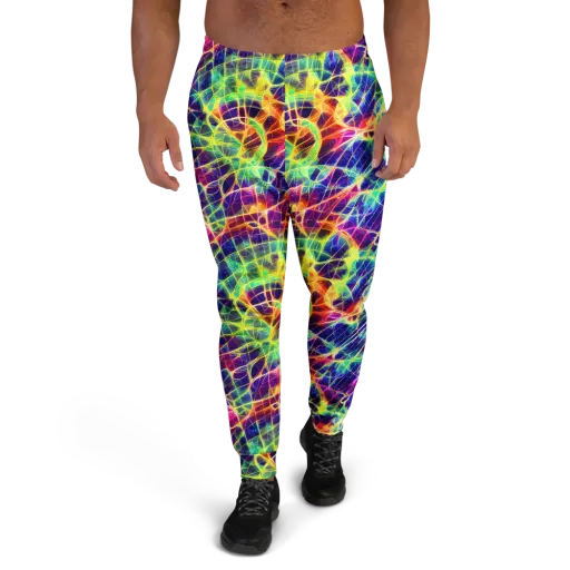 Synthetic Vines on a Men's Joggers