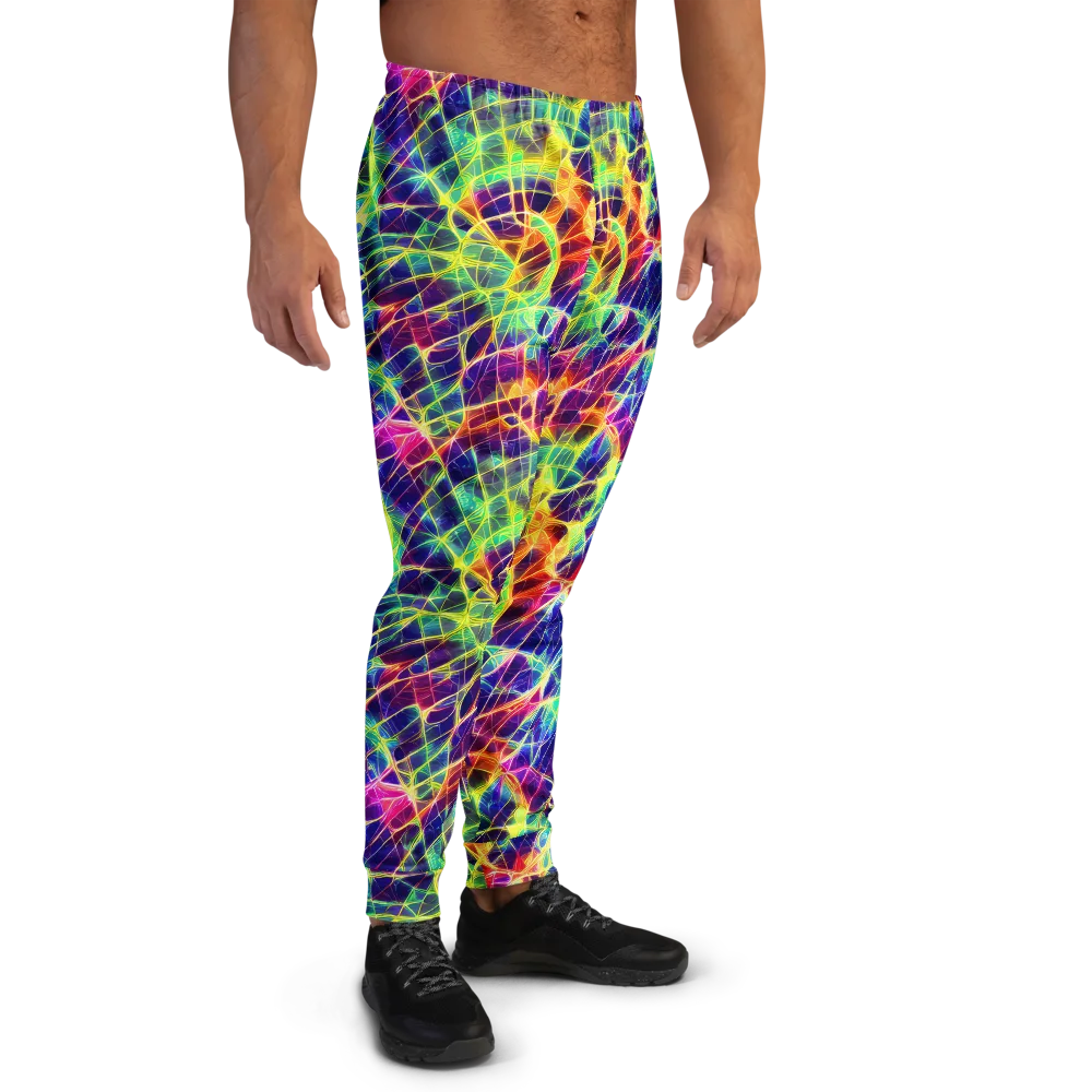 Synthetic Vines on Men's Joggers — Right