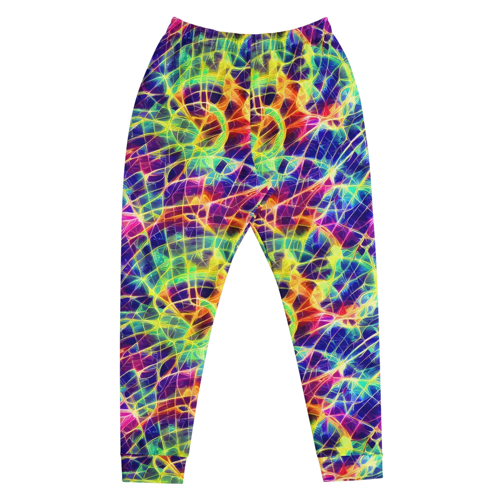 Synthetic Vines on Men's Joggers — Front