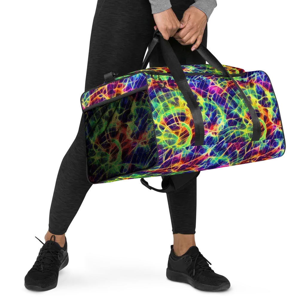 Synthetic Vines on Duffle Bag — Right Front