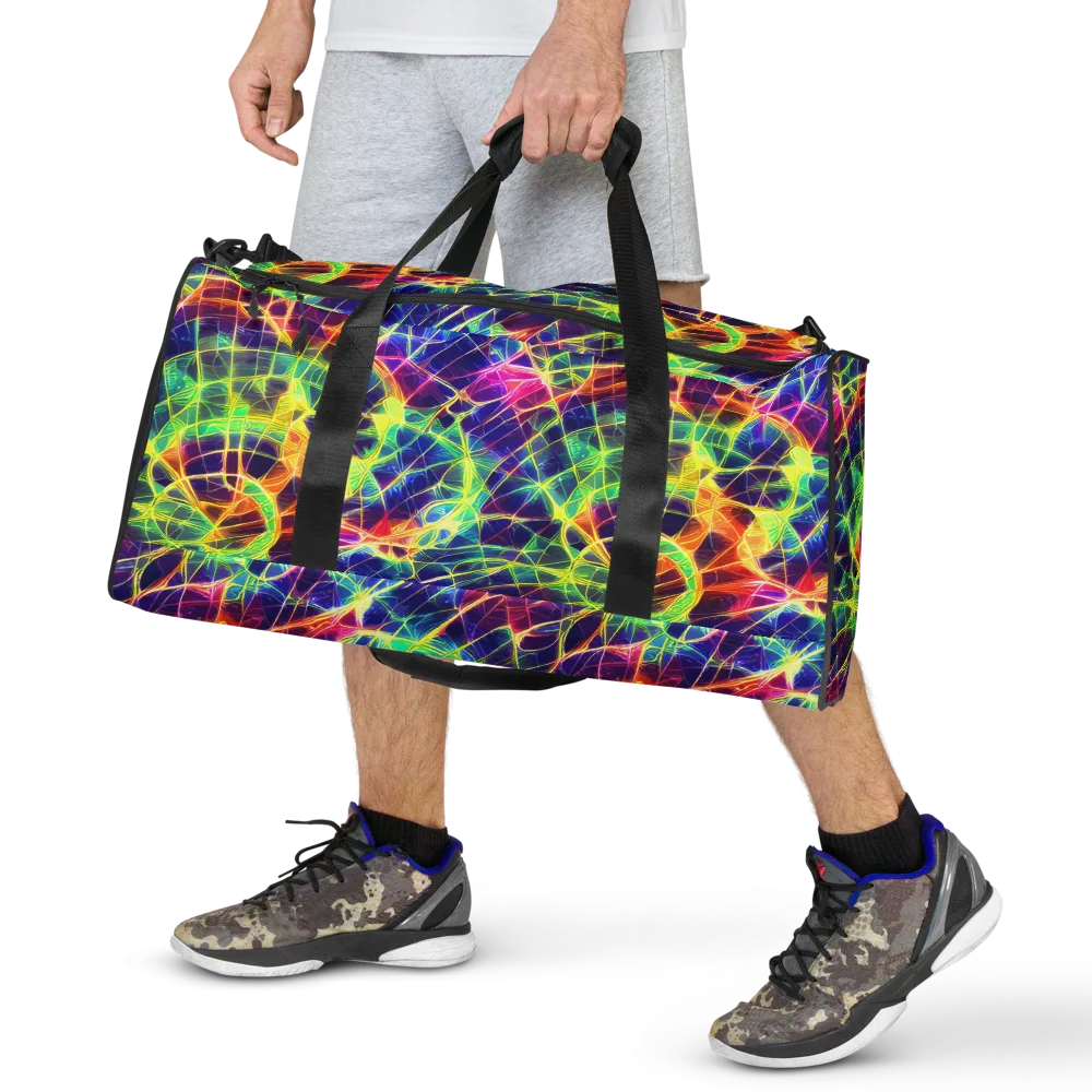 Synthetic Vines on Duffle Bag — Front