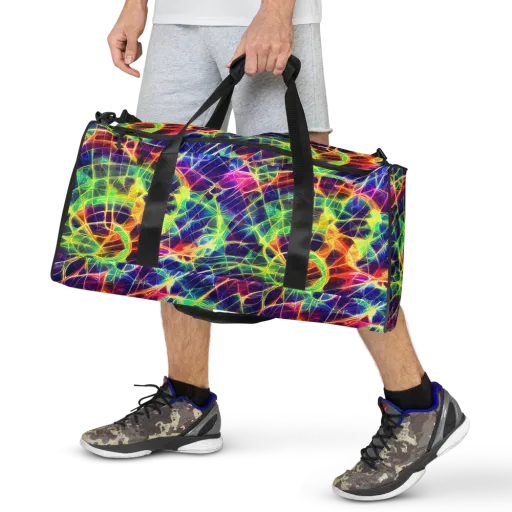 Synthetic Vines on a Duffle Bag